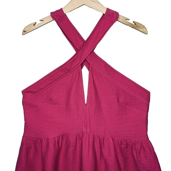 Rachel Comey Terry Keyhole Textured Midi Dress Womens Size Large NWT $595 - Picture 5 of 16